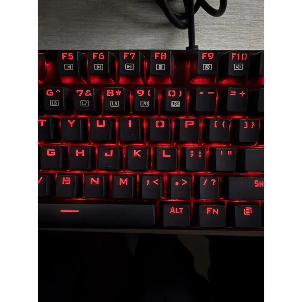 Redragon Vara K551-2 Mechanical Wired USB Illuminated Keyboard English Black